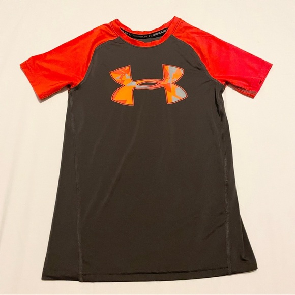 Under Armour Shirt Youth Large Heatgear Fitted Tshirt - Picture 1 of 16